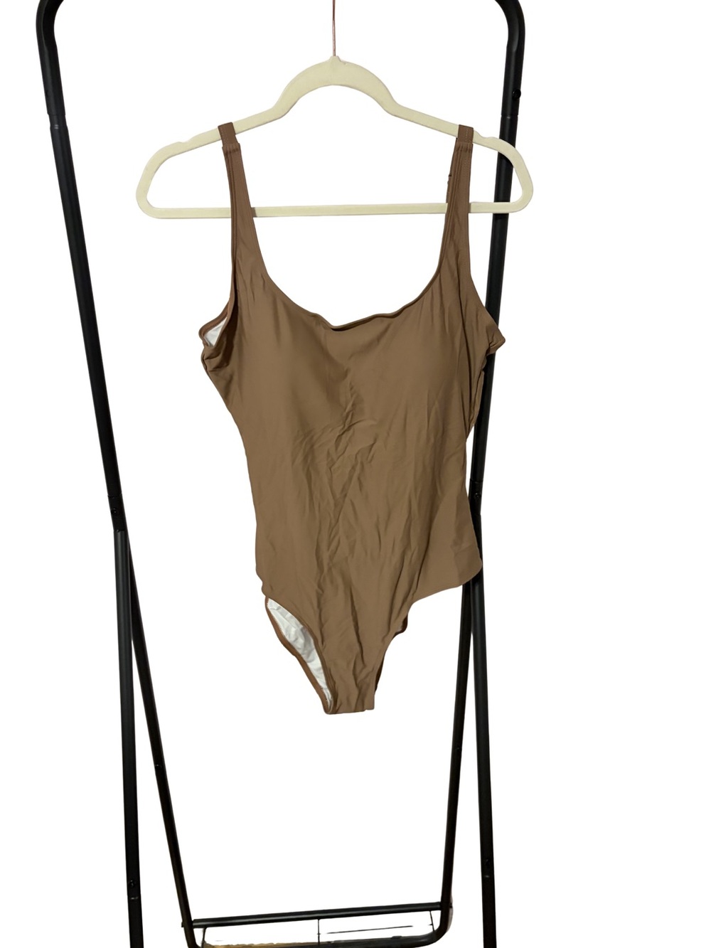 Amazon Light Brown One-Piece Swimsuit XL NWT